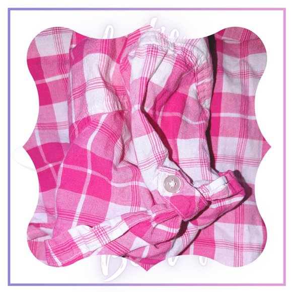 Women's White & Cherry Red Short Sleeve Shirt Size XL - Picture 3 of 13